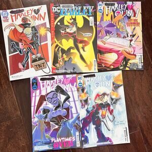 Harley Quinn Vol 40-44 DC Comics Magazines